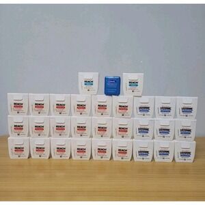 Reach Cleanburst Cinnamon Waxed Floss Johnson & Johnson Listerine Ultraclean